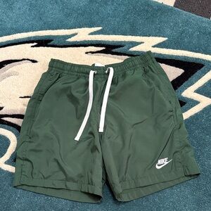 Nike Forest Green Sports Shorts